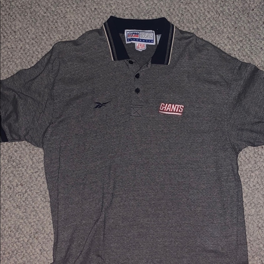 New York Football Giants Vintage Pro Line Polo
